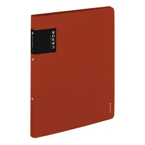 Ordner PP A4 2 Cr. VERDE-Ziegel